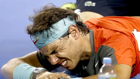 Rafael Nadal, în cârjă, sub tratament prin radiofrecvență contra durerilor la piciorul stâng