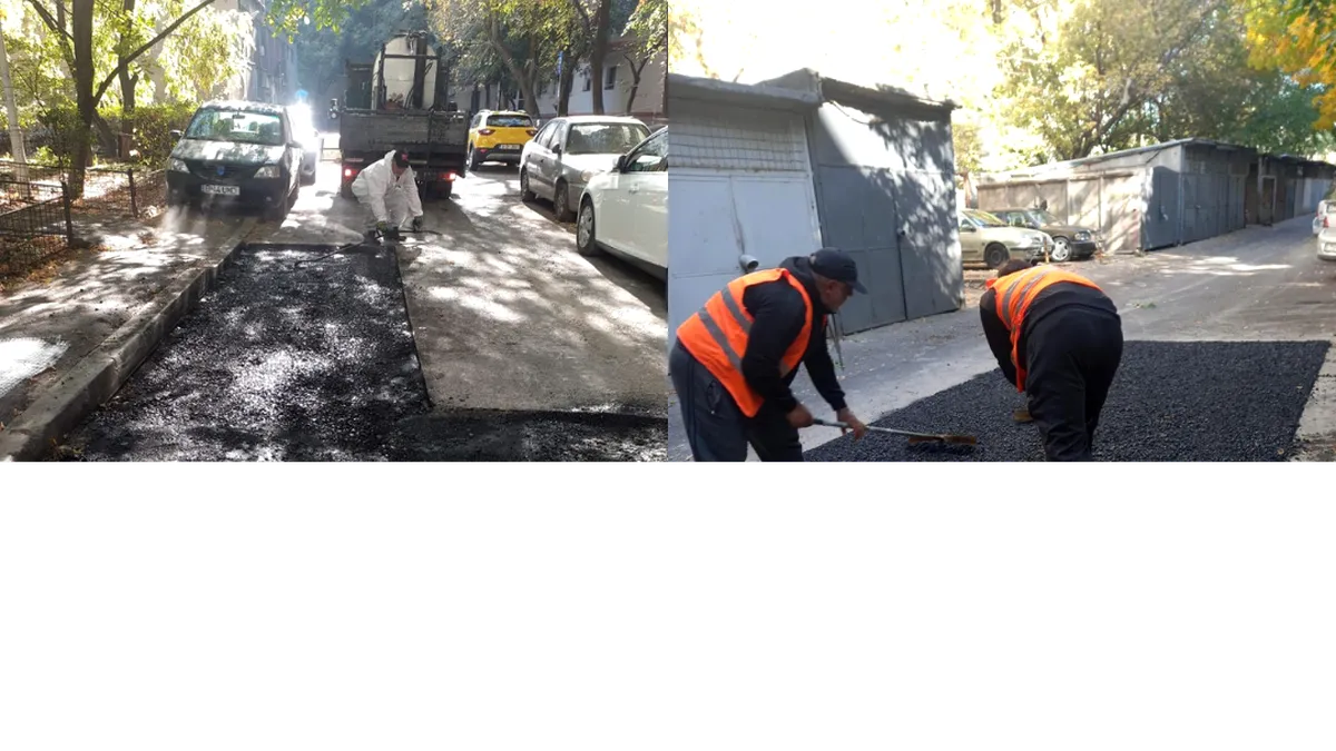Sectorul 5, pus pe treabă: Au fost realizate lucrări de reparații locale la partea carosabilă