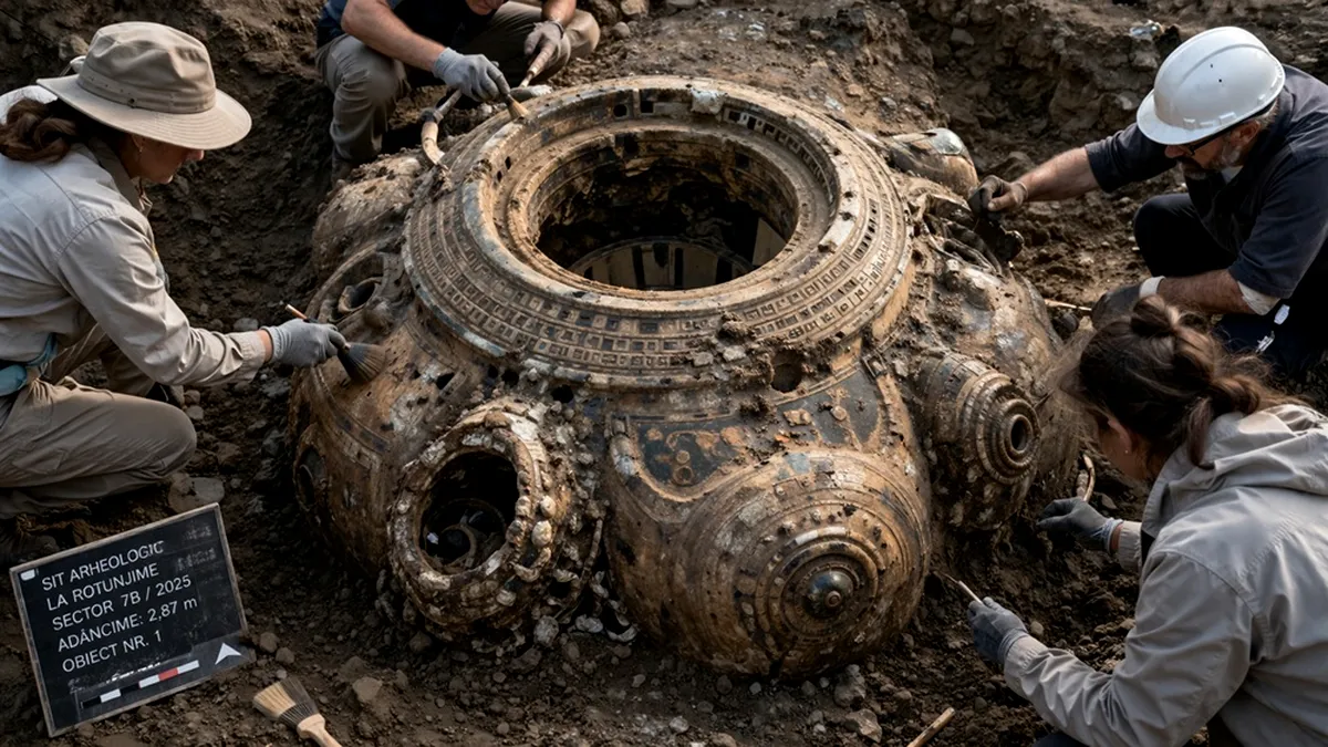 FrikiPedia: Descoperire uluitoare în România - cercetătorii au găsit un obiect imposibil de explicat, posibil chiar legendarul Țucal al lui Bleorgescu