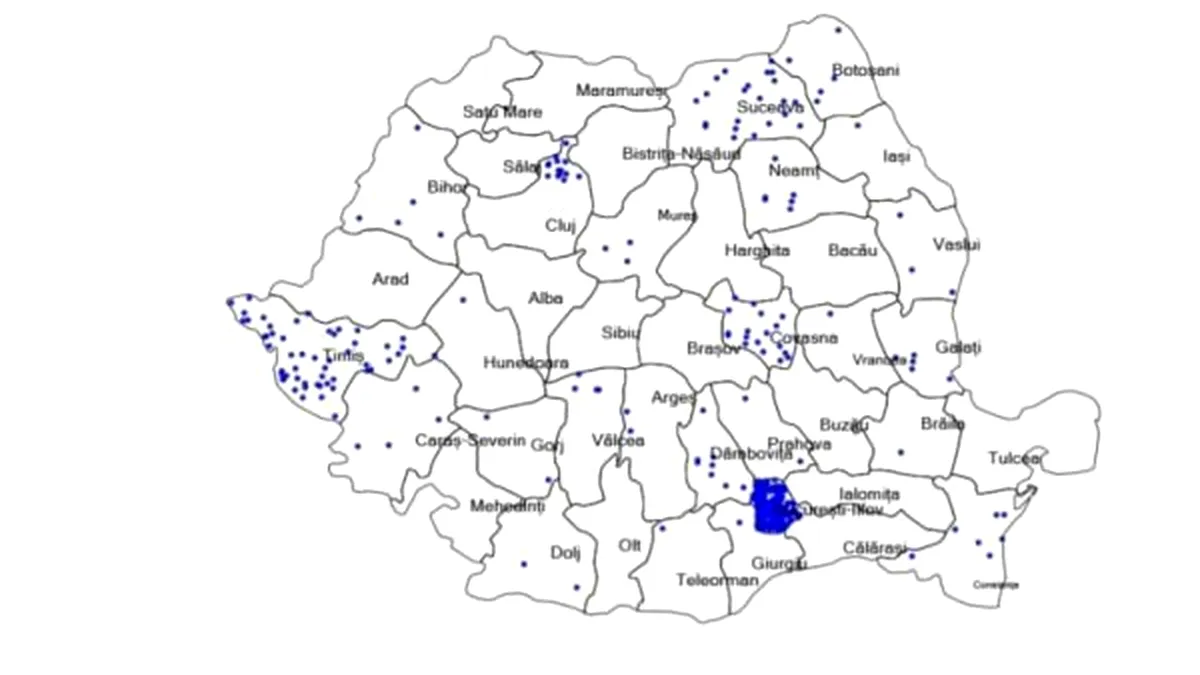 INSP: Tulpina britanică, răspândită în 62% dintre județele țării. Care sunt acestea