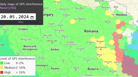 Rusia a declanșat un război electronic de bruiaj în estul României, la Galați, Iași și Constanța
