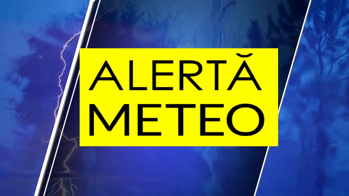 Avertizare - Cod galben de furtuni pentru București și Ilfov