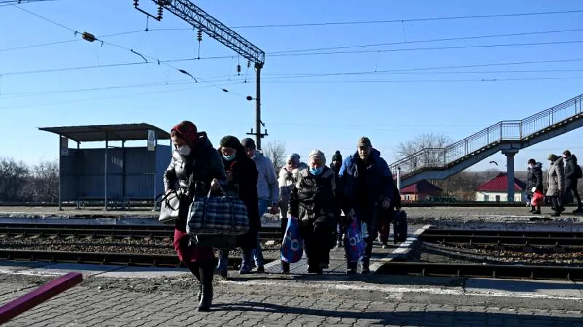 Stare de urgenţă în regiunea Rostov din Rusia, din cauza afluxului de refugiaţi din Estul Ucrainei