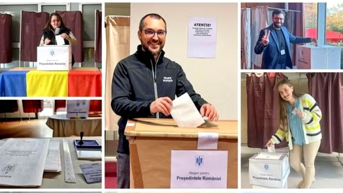 Câți români au votat în diaspora, până în prezent. Țările unde sunt deschise secțiile de vot (hartă)