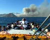 Panică în Mediterana! Au fugit de pe plajă cu barca, din Sardinia