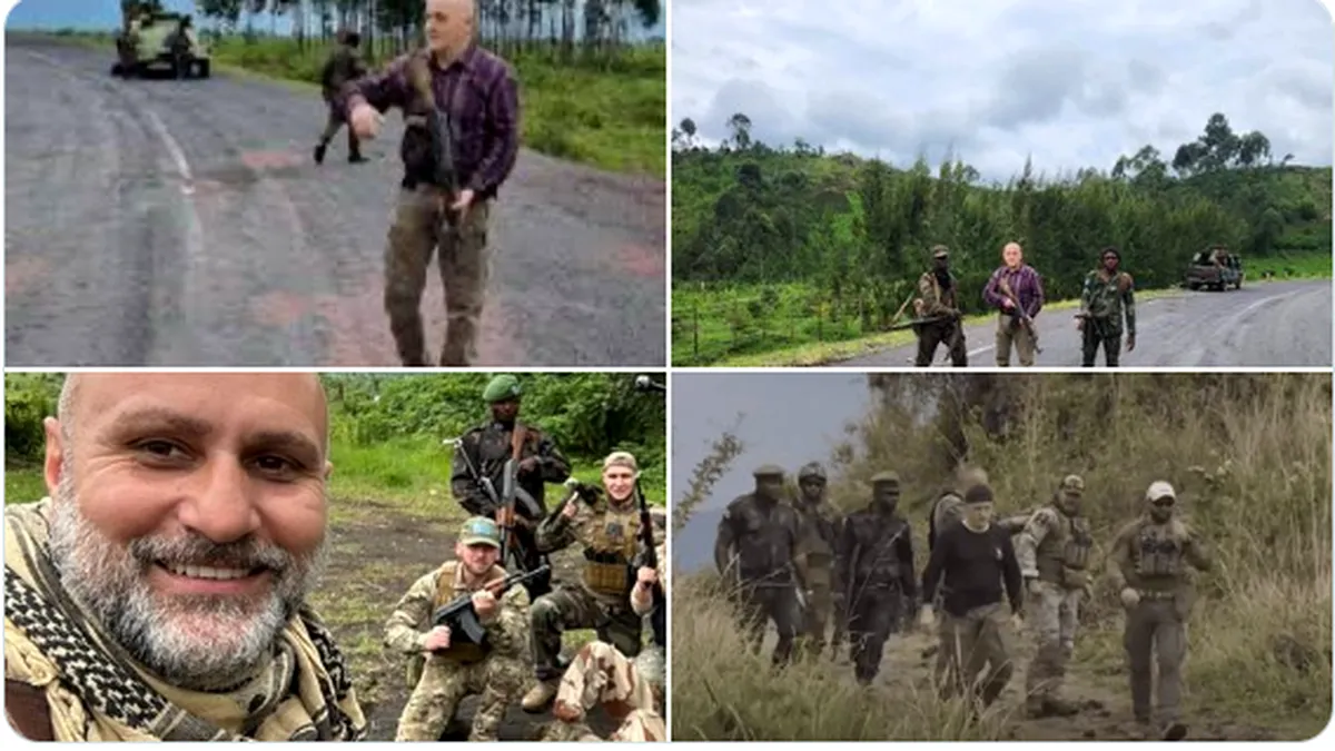 Horațiu Potra, mercenar român cu legături cu Călin Georgescu, acuzat de atrocități în Republica Democratică Congo