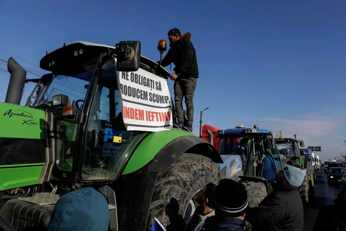 PROTEST - AFUMATI - NEGOCIERI MIN AGRICULTURII