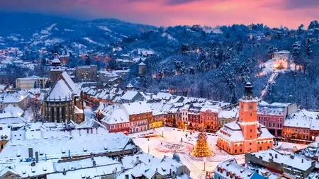 Unde va fi zăpadă de Crăciun în România