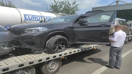 Un BMW furat din Belgia a fost găsit pe platformă în vama Albița