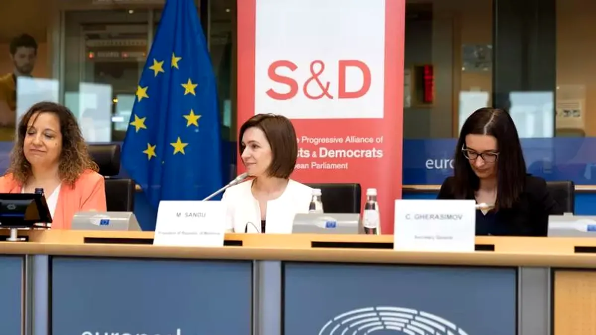 Președinta Maia Sandu declară că Republica Moldova nu dorește o „scurtătură” spre UE