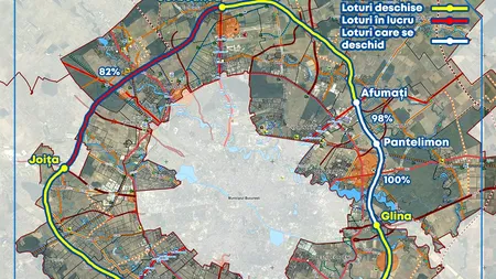 A0 Nord: loturile Afumați – Pantelimon – Cernica, deschise până la finalul anului, potrivit CJ Ilfov