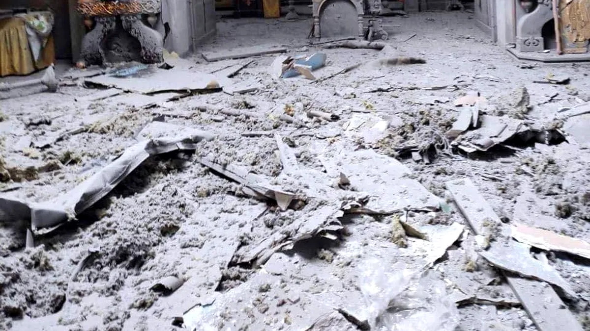Rușii recunosc că au bombardat Kievul când secretarul general al ONU era în Ucraina