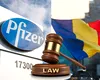 Procesul Pfizer-România a început. Gigantul farmaceutic vrea despăgubiri de 564 milioane de euro