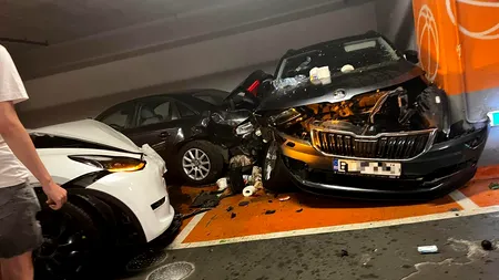 Coliziune în parcarea de la mall: Doi copii răniți în accidentul din sectorul 4 al Capitalei
