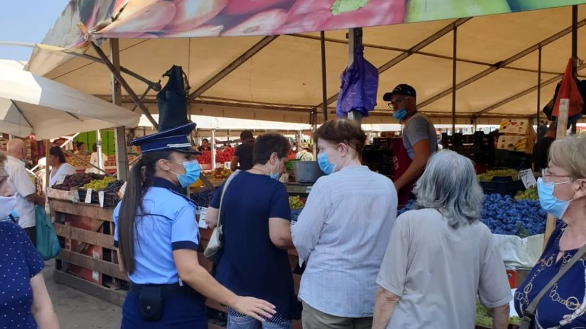 Poliția Capitalei verifică respectarea măsurilor anti-COVID de către populație