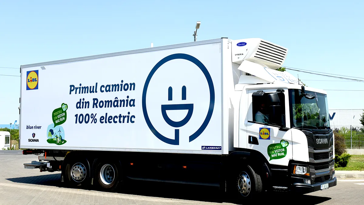 Scania propune Guvernului acordarea de subvenţii pentru achiziţia de camioane electrice