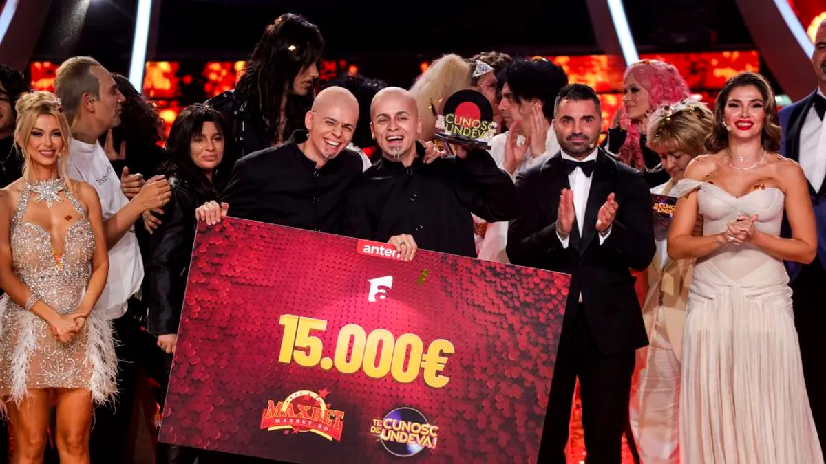 Cine sunt Emilian și WRS, câștigătorii „Te cunosc de undeva” 2022