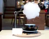 Cafeaua care se servește sub un norișor de zahăr
