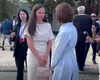 Mirabela Grădinaru, alături de Maia Sandu la Kiev. Cele două au fost surprinse la evenimentul organizat cu ocazia Ziua Independenței Ucrainei