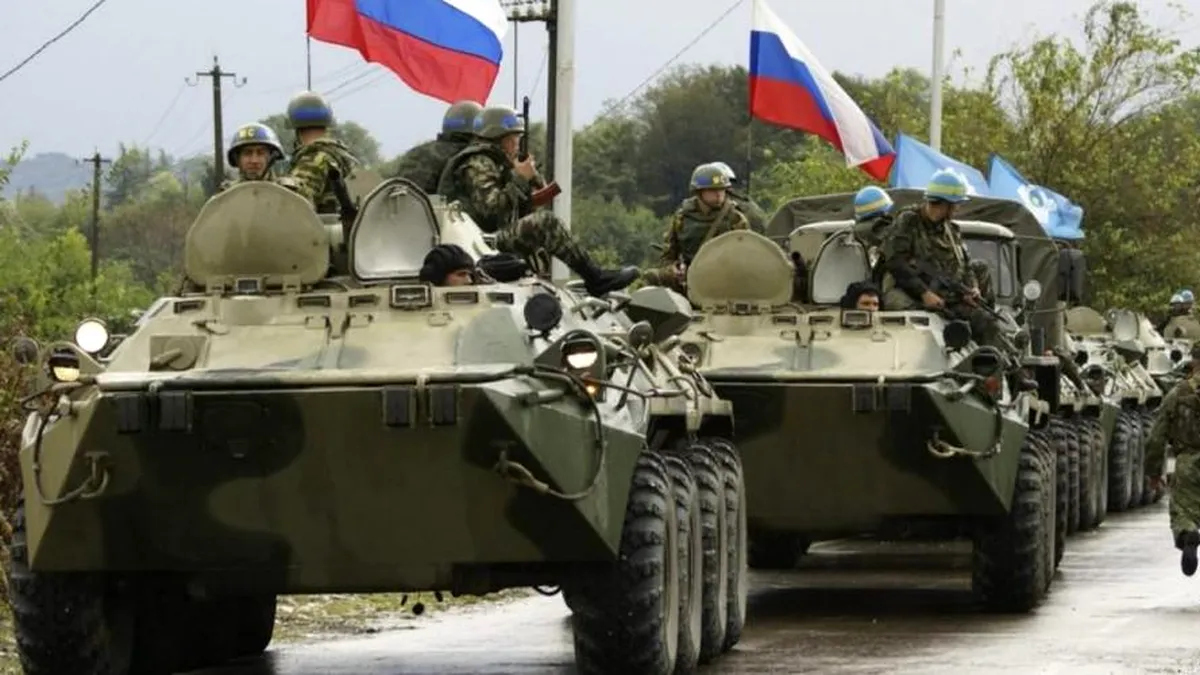 Rusia anunță retragerea unor trupe de la frontiera cu Ucraina