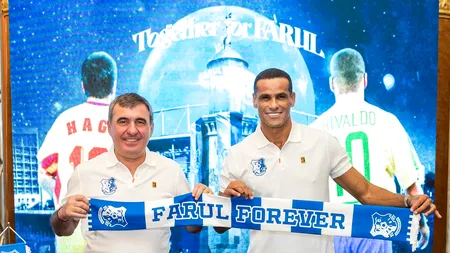 Marele Rivaldo a devenit acționar la Farul Constanța!