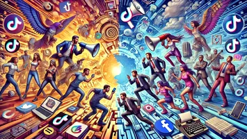 Vrei partid de TikTok? Hai să vedem cine face mai multe like-uri: povestea POT vs. SENS