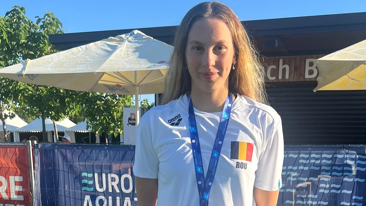 O nouă medalie la înot, obţinută de o sportivă din România
