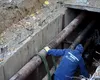 Descoperire neașteptată pe un șantier din Brăila: Două rezervoare îngropate, încărcate cu păcură amestecată cu apă
