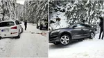 Ninsoarea viscolită a blocat accesul spre o zonă montană apreciată de români. Nici mașinile cu tracțiune integrală nu pot urca