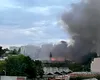 Incendiu uriaș în Sectorul 1. S-au auzit explozii