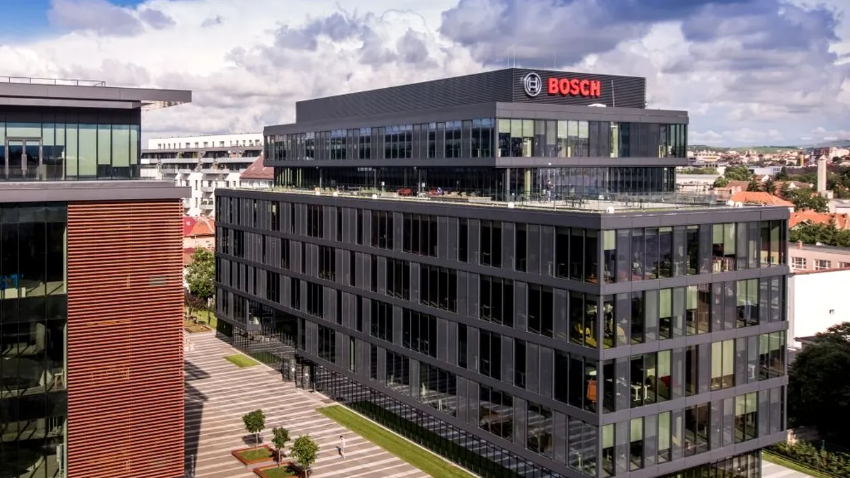 Vânzările consolidate ale Bosch în România au crescut, anul trecut, cu 3%, până la 2,2 miliarde lei