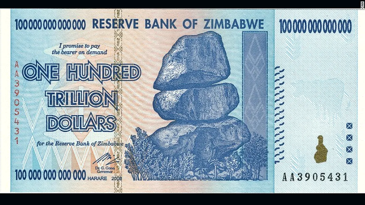 Zimbabwe: de la bancnota de 100 000 000 000 000 la reformă și oarecare stabilizare