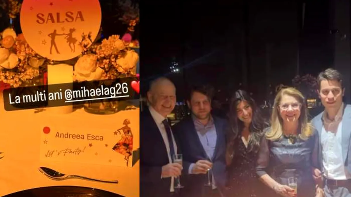 Imagini de la petrecerea de lux dată de Mihaela Geoană la 60 de ani