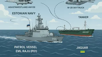 Estonia solicită intervenția NATO. Incident cu un petrolier și un avion rusesc