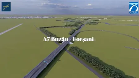 CNAIR dă startul licitației pentru construcția autostrăzii Buzău - Focșani, două tronsoane cu o lungime de 15,5 km