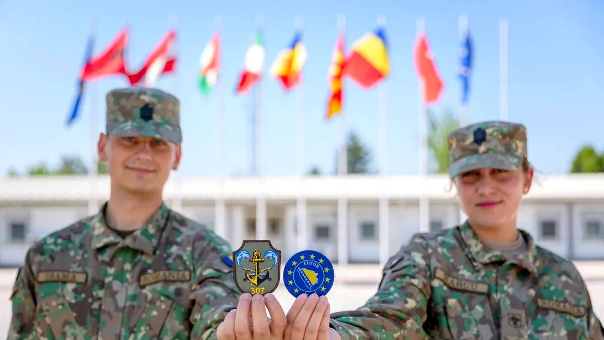 Infanteriștii marini participă la Operațiunea „EUFOR ALTHEA” în Bosnia și Herțegovina