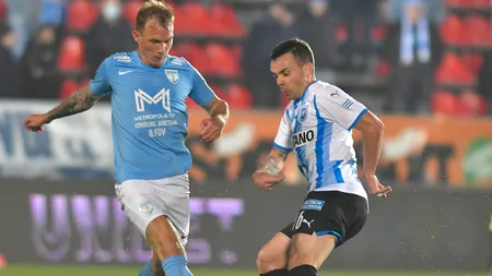 FC Voluntari - CS Universitatea Craiova 1-1, în etapa a 19-a. Oltenii egalară în finalul meciului (Video)