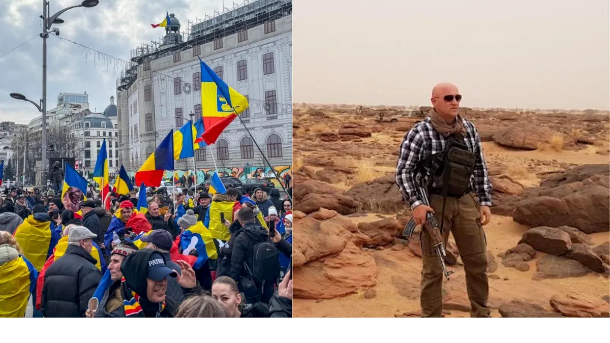 Potra, prezent la prostestul AUR. A fost săltat de Jandarmerie