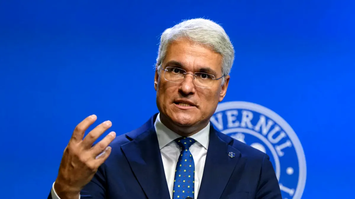 Ministrul Pîslaru avertizează: România, în criză fiscal-bugetară, dar fondurile UE pot salva situația
