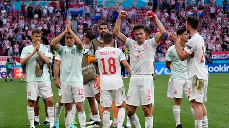 EURO 2020 | Spania - Croația 5-3. Cel mai frumos meci de la Campionatul European