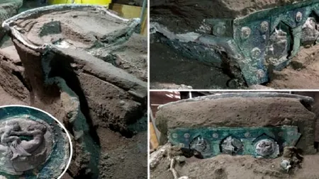 Dezvăluirea comorii ascunse din Pompei: o descoperire spectaculoasă a carului roman