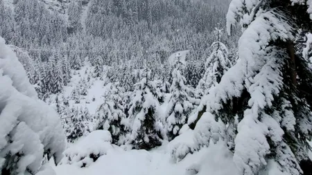 Avertisment de risc de avalanșe în Munții Făgăraș