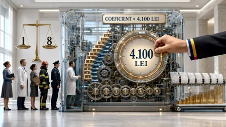 Legea salarizării: cum vrea statul să recalculeze toate salariile bugetarilor - coeficient × 4.100 de lei