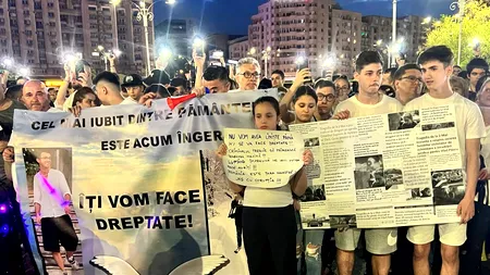 Protest în Piața Victoriei: Cerere de justiție pentru victimele accidentului din 2 Mai! ”Pascule, ești un criminal”