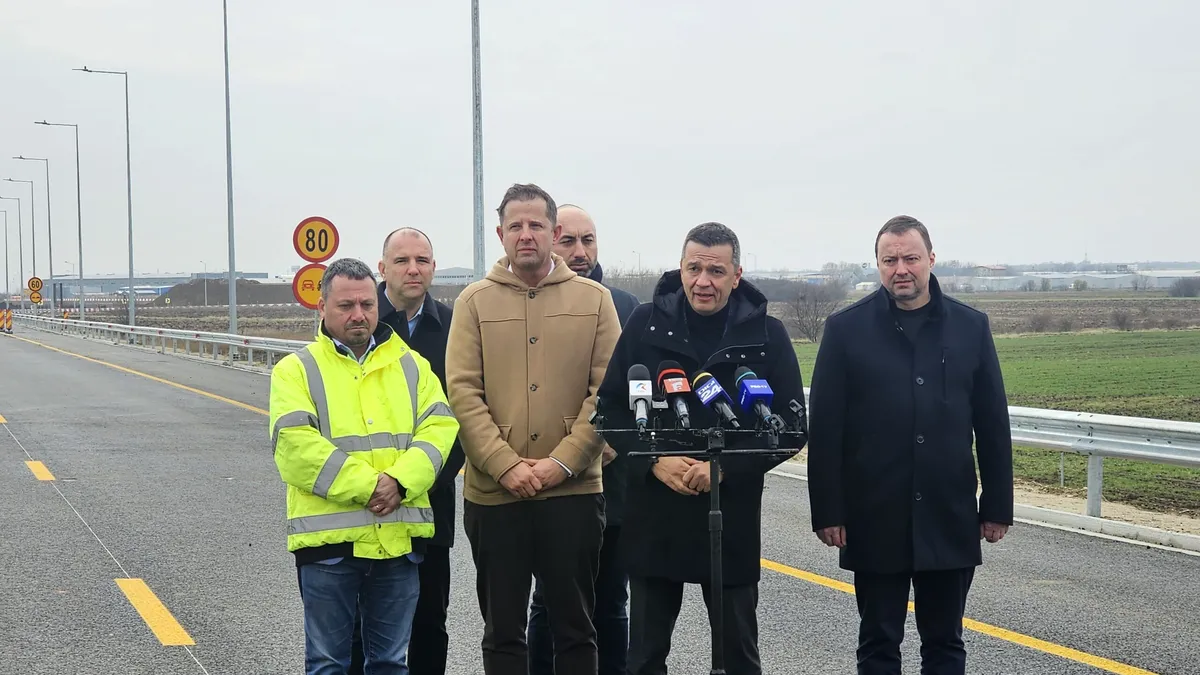 S-a deschis circulația pe încă un sector din nordul Autostrăzii de centură a Capitalei! Ce loturi de autostradă se mai dau în trafic