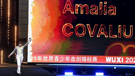 Amalia Covaliu este noua campioană mondială la scrimă