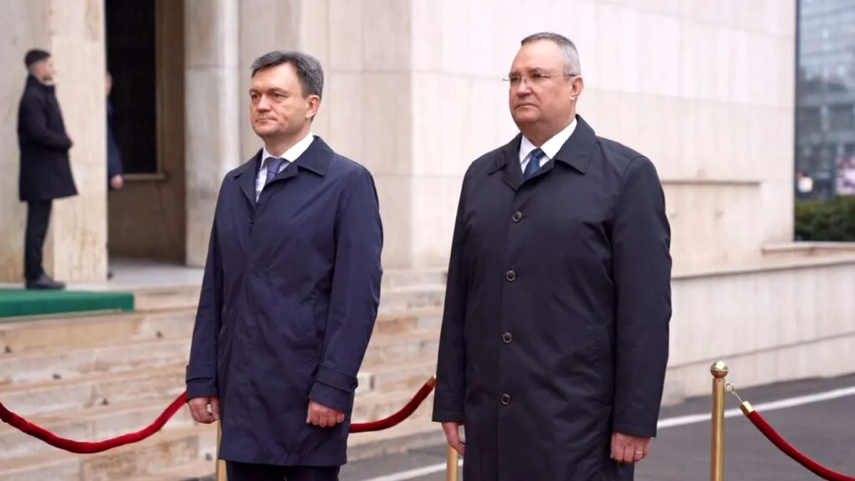 În plină tensiune diplomatică cu Rusia, premierul Moldovei vine în România