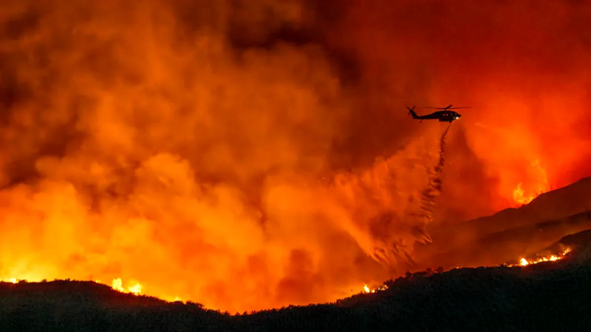 Un nou incendiu a izbucnit în Los Angeles. Zeci de mii de persoane vor fi evacuate (Video)