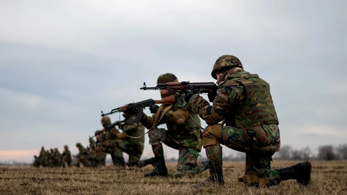Militari din Republica Moldova se antrenează în România