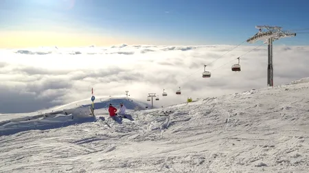 Turiştii care petrec sărbătorile la Sinaia nu pot schia, în ziua de Crăciun